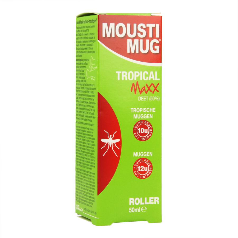 Image of Moustimug Tropical Maxx 50% DEET Roller