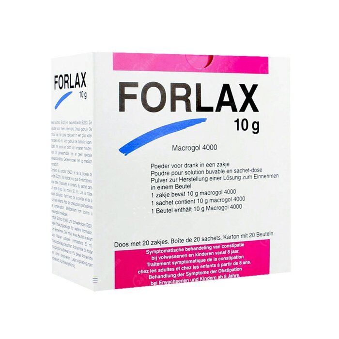 Forlax 10g Constipation Poudre Pour Solution Buvable Sachets Acheter Commander En Ligne 24pharma