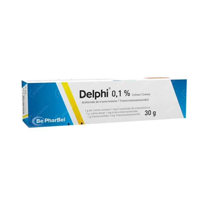 Erfgenaam Betrokken plus Delphi 0,1% Creme 30g online Bestellen / Kopen