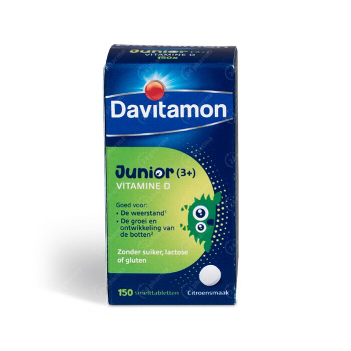 verkenner via Vloeibaar Davitamon Junior Vitamine D 150 Smelttabletten online Bestellen / Kopen