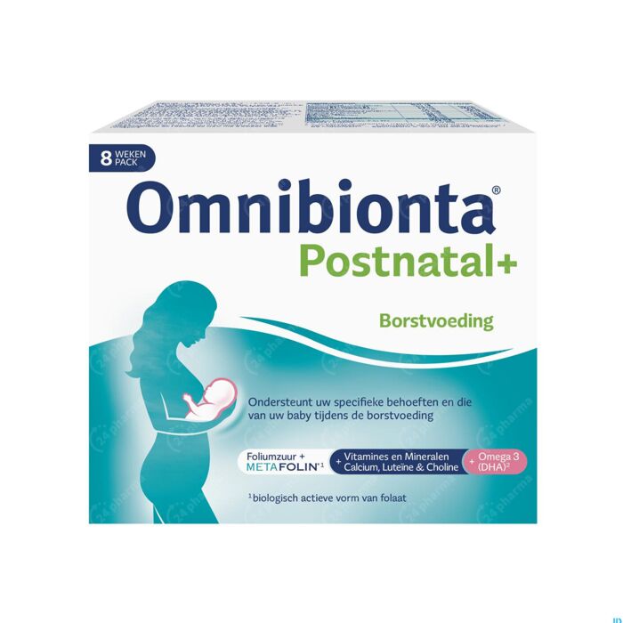 Flash Omleiding Pretentieloos Omnibionta Postnatal+ Borstvoeding 56 Tabletten + 56 Capsules online  Bestellen / Kopen