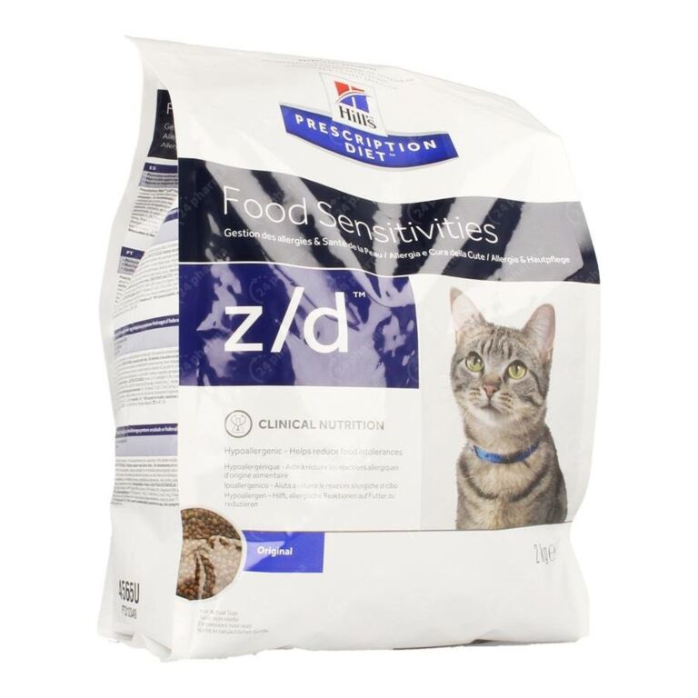 satelliet Hangen Trek Hills Prescription Diet Food Sensitivities Z/D Kattenvoer 2kg online  Bestellen / Kopen