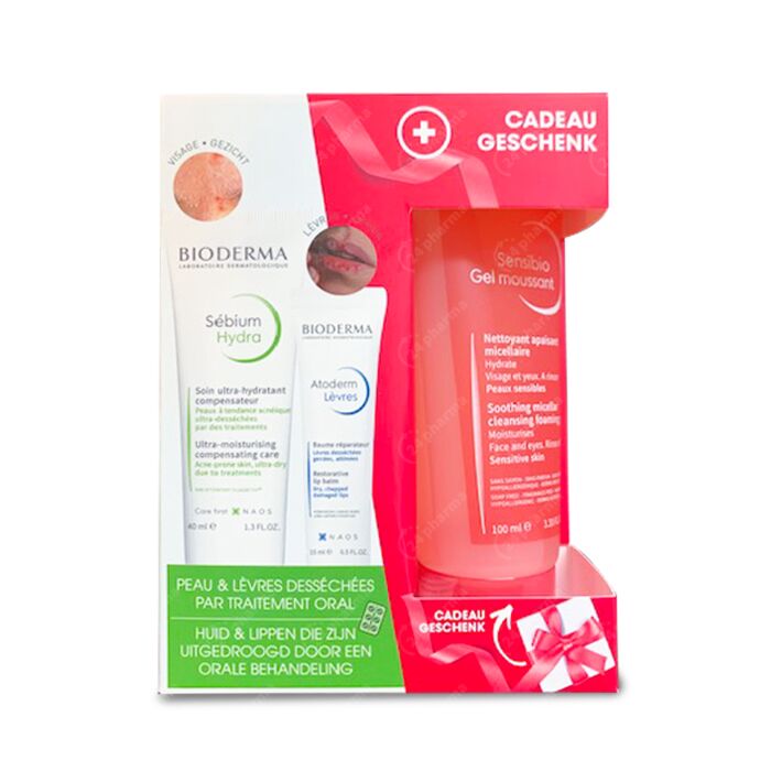 Thuisland pakket hoek Bioderma Sébium Box 2 Producten + GRATIS Sensibio Schuimende Gel 100ml  online Bestellen / Kopen