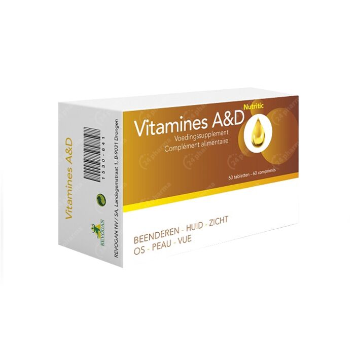 Overgang Scheiden Aja Vitamines A&D 60 Tabletten online Bestellen / Kopen