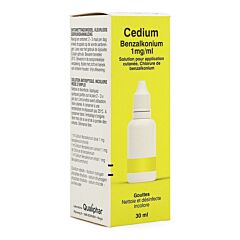Qualiphar Cedium Solution Antiseptique Flacon 30ml