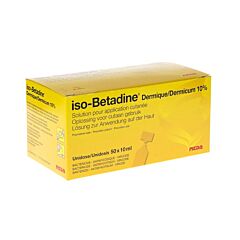 Iso-Betadine Dermique 10% - 50 Unidoses x 10ml