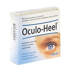 Heel Oculo-Heel Collyre en Solution 15 Monodoses de 0,45ml