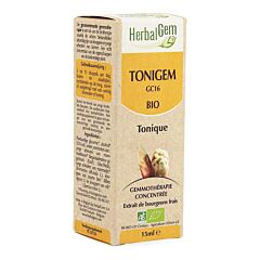 Herbalgem Tonigem Complexe Tonique Flacon Compte Gouttes 15ml