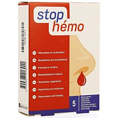 Stop Hémo Ouate Stérile 4cm 5 Pièces