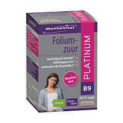 MannaVital Acide Folique Platinum - 90 Gélules