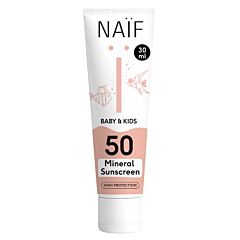 Naïf Sun Baby & Kids Crème Solaire Minéral SPF50 - 30ml