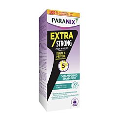 Paranix Shampooing de Traitement Anti-Poux Extra Strong 200ml + Peigne