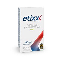 Etixx Caffeine Energy Shot Appel - 9x25ml