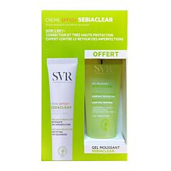SVR Sebiaclear Crème SPF50 - 40ml + GRATIS Sebiaclear Schuimende Reinigingsgel - 55ml