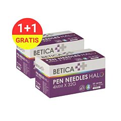 Betica Halo Pennaalden - 4mmx32g - 100 Stuks - Duopack 1 +1 GRATIS