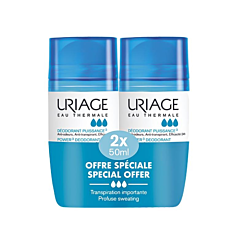 Uriage Déodorant Puissance 3 Roll-On PROMO Duo 2x50ml