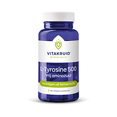 Vitakruid L-Tyrosine 500mg - 60 Gélules