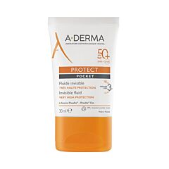 A-Derma Protect Pocket Fluide Invisible IP50+ 30ml