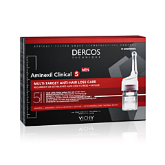 Vichy Dercos Aminexil Clinical 5 Hommes 21 Monodoses x 6ml