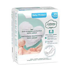 Cottony Baby Protect Couches En Coton - 20 Pièces