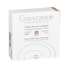 Avène Couvrance Crème de Teint Compacte Fini Mat 3.0 Sable Boîtier 10g	