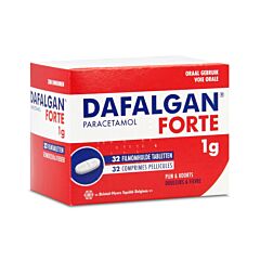 Dafalgan Forte Adultes 1g 32 Comprimés Pelliculés