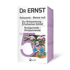 Dr Ernst N°5 Tisane Relaxante Bonne Nuit 24 Infusions