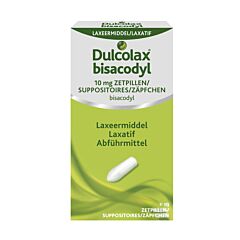Dulcolax Bisadocyl 10mg Laxatif 10 Suppositoires