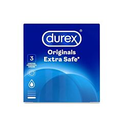 Durex Originals Extra Safe Préservatifs - 3 Pièces