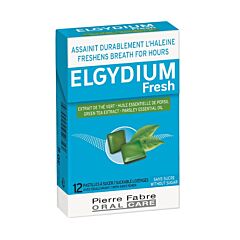 Elgydium Fresh 12 Zuigtabletten