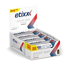 Etixx Energy Sport Bar - Chocolat - 12x40g	