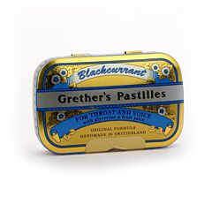 Grether's Pastilles Blackcurrant Cassis Boîte 60g