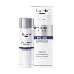 Eucerin Hyaluron-Filler Extra Rijke Nachtcrème 50ml