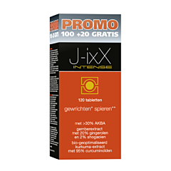 J-ixX Intense - 100 Comprimés  + 20 OFFERTS
