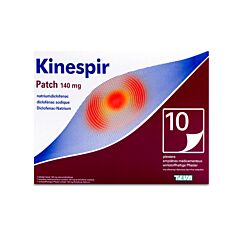 Kinespir Patch 140mg 10 Emplâtres Médicamenteux