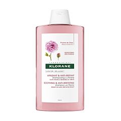 Klorane Apaisant & Anti-Irritant Shampooing à la Pivoine BIO Cuir Chevelu Sensible & Irrité Flacon 400ml