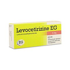 Levocetirizine EG 5mg 10 Comprimés Pelliculés