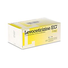 Levocetirizine EG 5mg 100 Comprimés Pelliculés