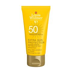 Louis Widmer Extra Sun Protection Ski Crème Solaire Protectrice IP50 - Sans Parfum - 50ml