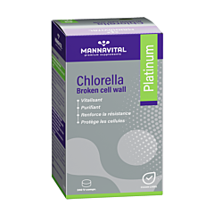 MannaVital Chlorella Platinum - 240 Tabletten