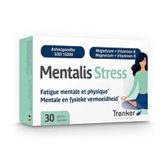Mentalis Stress Fatigue Mentale et Physique 30 Gélules