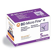 BD Micro-Fine+ Aiguille à Stylo 31G 5mm 100 Pièces