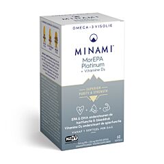 Minami MorEPA Platinum + Vitamine D3 - 60 Softgels