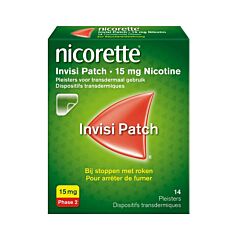 Nicorette Invisi Patch 15mg Nicotine 14 Patchs