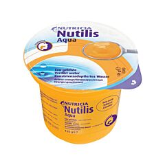 Nutricia Nutilis Aqua Eau Gélifiée Orange 12 Pots x 125g