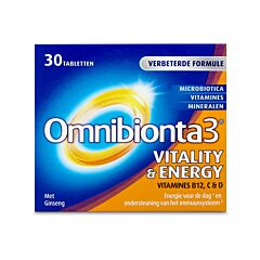 Omnibionta3 Vitality & Energy 30 Comprimés