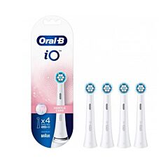 Oral-B iO Gentle Care Brossettes de Rechange - Blanc- 4 Pièces