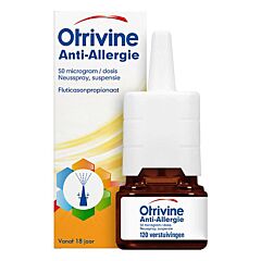 Otrivine Anti-Allergie 50 microgrammes/dose Suspension pour Pulvérisation Nasale Adultes 120 doses
