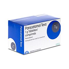 Paracetamol Teva 1g 60 Comprimés