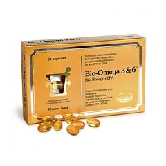 Pharma Nord Bio-Omega 3&6 Bio-Borago-EPA 90 Gélules